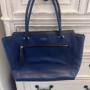 Kate Spade Royal Blue Tote Bag